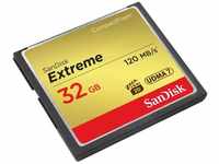 SanDisk SDCFXSB-032G-G46, 32 GB SanDisk Extreme Compact Flash TypI 800x Retail,...