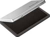 Pelikan 331777, Pelikan Stempelkissen 2 Metallic-Geh&auml;use 7x11 cm schwarz