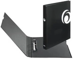 Herlitz 10935153, herlitz maX.file Fresh Color Ringbuch 2-Ringe schwarz 3,5 cm DIN A4