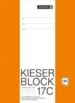 Brunnen 1042927, BRUNNEN Arbeitsblock Kieserblock gelocht DIN A4 liniert Lineatur 17C