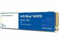 WD WDBB9E0020BNC-WRSN, 2TB WD Blue SN570 M.2 2280 PCIe 3.0 x4 3D-NAND TLC