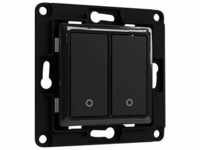 Shelly WS2 black, Shelly Accessories . "Wall Switch 2 " . Wandtaster 2-fach .