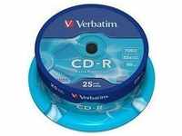 Verbatim 43432, Verbatim CD-R 700 MB 25er Spindel (43432), Art# 7724298