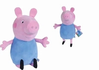 Simba 109261003, Simba-Dickie Peppa Wutz Schorsch (rosa/blau, 31 cm)