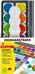 Eberhard Faber 578312, EBERHARD FABER Winner Wasserfarbkasten 12 Farben