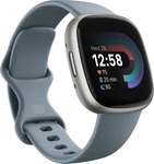 fitbit FB523SRAG, Fitbit Versa 4, waterfall blue - platinum