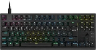 Corsair CH-911D01A-DE, Corsair K60 PRO TKL RGB USB Deutsch schwarz (kabelgebunden)
