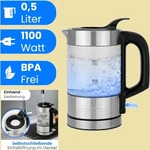 Profi Cook 501228, Profi Cook Proficook Glas-Wasserkocher PC-WKS 1228 G