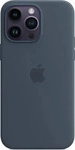 Apple MPTQ3ZM/A, Apple iPhone 14 Pro Max Silicone Case with MagSafe - Storm Blue