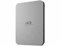 LaCie STLP1000400, 1TB LACIE Mobile Drive HDD USB-C 6,35cm 2,5Zoll Moon Silver...