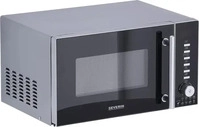Severin 7773-000, SEVERIN MW7773 Mikrowelle 800 W schwarz, edelstahl