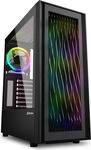 Sharkoon RGB Wave Midi Tower schwarz