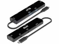 Club 3D CSV-1599, Club 3D USB4 6-in1-HUB USB-C > HDMI/2xUSB/2xUSB-C/RJ45 100W,...