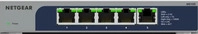 Netgear MS105-100EUS, Netgear 5Port Switch 10/100/1000 MS105 Fanless, Wandmontage
