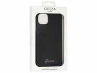 GUESS GUHCP14MSLSMK, GUESS Hard Cover Silicon Vintage Black, for Apple iPhone 14