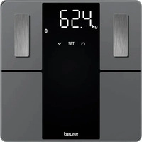Beurer 76011, beurer K&ouml;rperanalysewaage BF 500 Super Black Edition schwarz f&uuml;r max.