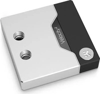 EK Water Blocks EK-Quantum Velocity&sup2; D-RGB - 1200, Nickel + Satin Titanium