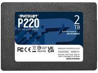 Patriot P220S2TB25, 2TB Patriot P220 2.5 " (6.4cm) SATA 6Gb/s 3D-NAND TLC