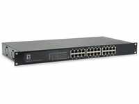 LevelOne GEP-2421W150, LevelOne Switch 48,3cm 24x GEP-2421W150 Gbps 802.3af/at...