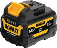 DeWalt DCB126G-XJ, Dewalt XR Akku DCB126G, 12Volt 5Ah (schwarz/gelb,...