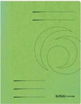 Herlitz 11199411, herlitz Schnellhefter Quality Karton hellgr&uuml;n DIN A4
