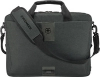 Wenger 612263, Wenger MX ECO Brief, 16" Laptop Briefcase, Charcoal