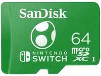 WD SDSQXAO-064G-GN6ZN, 64GB WD MICROSDXC UHS-I Card F/ Nintendo Switch Yoshi...