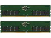 Kingston KVR56U46BS8K2-32, 32GB Kingston ValueRAM DDR5-5600 DIMM CL46 Dual Kit,...