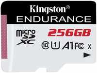 Kingston SDCE/256GB, 256GB Kingston MICROSDXC ENDURANCE 95R/45W C10 A1 UHS-I...