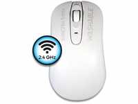 Man&Machine CM/WI/W5, Man&Machine C Mouse 2.4 GHz und USB weiß (kabellos), Art#