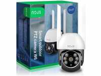 NOUS W6 IP-Kamera Outdoor 3MP PTZ WL 3MP/PTZ/WLAN/IR 20m/IP66, Art# 9108514