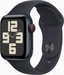 Apple MRG73QF/A, Apple Watch SE GPS + Cellular 40mm Midnight Aluminium Case with
