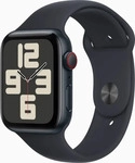 Apple MRH83QF/A, APPLE WATCH SE CELL 44MM MIDNIGHT ALU MIDNIGHT SP BND M/L