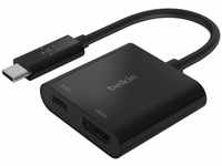 BELKIN AVC002BTBK, Belkin USB-C/HDMI-Ladeadapter 60W, Energieeffizienzklasse: B (A-G)