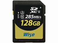 wise WI-SD2-128U3, Wise SDXC Card 128 GB/UHSII(U3), Energieeffizienzklasse: G...