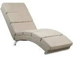 Relaxliege London Sand Webstoff