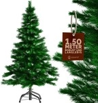 DeubaXXL DE K&uuml;nstlicher Weihnachtsbaum 150cm PVC realistische Optik mit