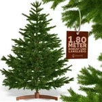 K&uuml;nstlicher Weihnachtsbaum Premium 180cm PE / PVC mit Holzst&auml;nder FSC&reg;
