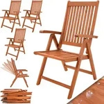 Klappstuhl Vanamo 4er-Set Eukalyptus FSC&reg;-zertifiziert