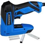 DeubaXXL DE Elektrotacker Blau/Schwarz inkl 400 Klammern 102955