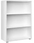 B&uuml;cherregal Vela Wei&szlig; 3 F&auml;cher
