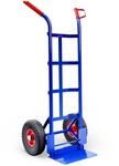 DeubaXXL DE Sackkarre Blau Stahl 200kg klappbare Schaufel 109651