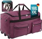 DeubaXXL DE Rollenreisetasche XXL Violett 160L 108333