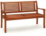 Gartenbank Eukalyptusholz 120x56x88cm FSC&reg;-zertifiziert
