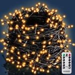 DeubaXXL DE Lichterkette Weihnachten Warmwei&szlig; 40m Fernbedienung 109470