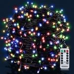 DeubaXXL DE Lichterkette Weihnachten Bunt 60m Fernbedienung 109480