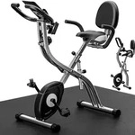 Heimtrainer Fahrrad Eagle 3 klappbar Pulssensoren