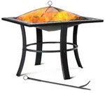 Feuerschale Mosaik Runedak Stahl 76x76cm