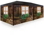 Festzelt Almh&uuml;tte 3x6m