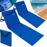 DeubaXXL DE Strandmatte 2er-Set Blau 158x56x46cm gepolstert 993274